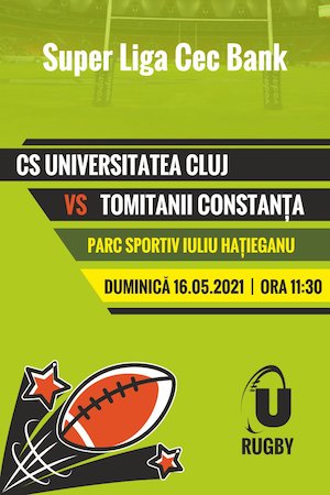 Bilete la  CS Universitatea Cluj - Tomitanii Constanta