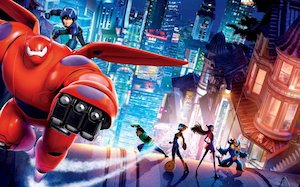 Bilete la Big Hero 6 - Cei 6 Super Eroi