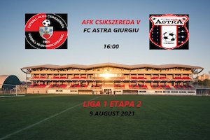 Bilete la  AFK Csikszereda - AFC Astra