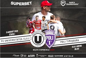 Bilete la FC Universitatea Cluj - SSU Politehnica Timisoara