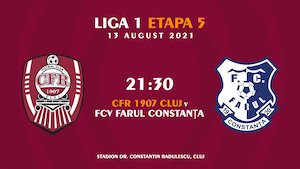 Bilete la  CFR 1907 Cluj - Farul Constanta - CASA Liga 1