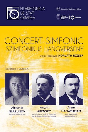 Bilete la Concert Glazunov, Arensky, Haciaturian