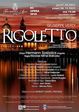 Bilete la Rigoletto - Filarmonica Arad