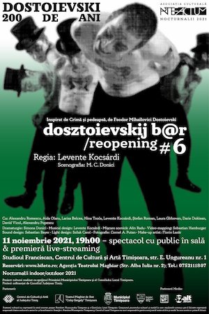 Bilete la #dosztoievskij b@r / reopening