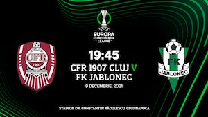 Bilete la UEFA Conference League - CFR Cluj - FC Jablonec