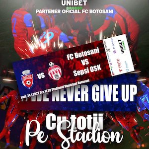 Bilete la FC Botosani - ACS Sepsi OSK Sf Gheorghe - CASA Liga 1