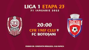 Bilete la CFR 1907 Cluj - FC Botosani