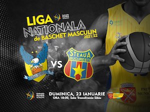 BC CSU Sibiu - CSA Steaua Bucuresti - Baschet
