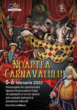 Bilete la Noaptea Carnavalului