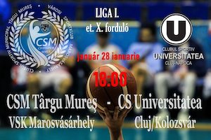 Bilete la CSM Targu-Mures – CS Universitatea Cluj-Napoca