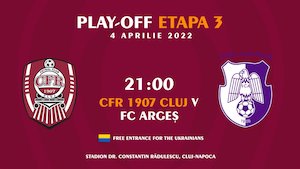 Bilete la CFR Cluj - FC Arges - CASA Liga 1 - PLAY-OFF