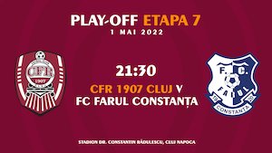 Bilete la  CFR 1907 Cluj - Farul Constanta - CASA Liga 1