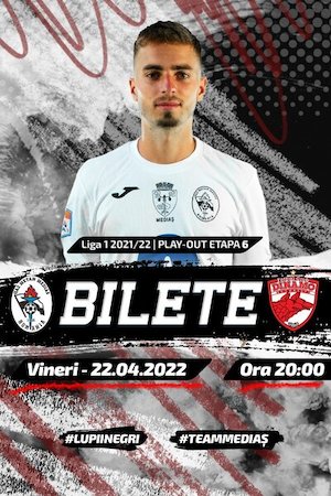 Bilete la Cs Gaz Metan Medias - FC Dinamo Bucuresti - CASA Liga 1