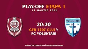 Bilete la CFR Cluj - FC Voluntari - CASA Liga 1