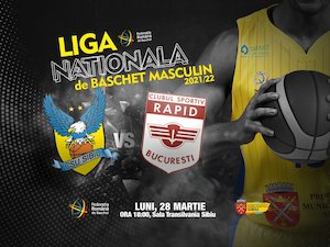 Bilete la  BC CSU Sibiu - Rapid Bucuresti