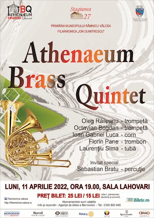 Bilete la Athenaeum Brass Quintet