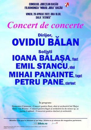 Bilete la Concert de concerte