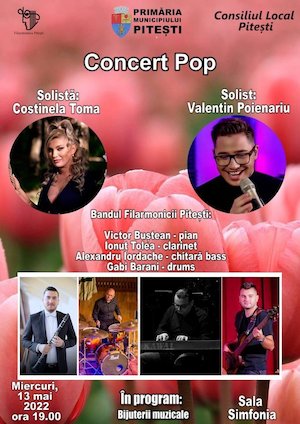 Bilete la Concert Pop - Filarmonica Pitesti