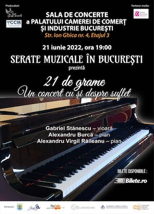 Bilete la  Serate Muzicale in Bucuresti