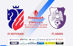 Bilete la AFC Botosani - FC Arges - SUPERLIGA