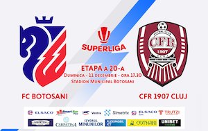 Bilete la AFC Botosani - CFR 1907 Cluj - SUPERLIGA