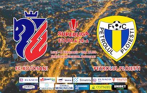 Bilete la AFC Botosani - FC Petrolul Ploiesti - SUPERLIGA
