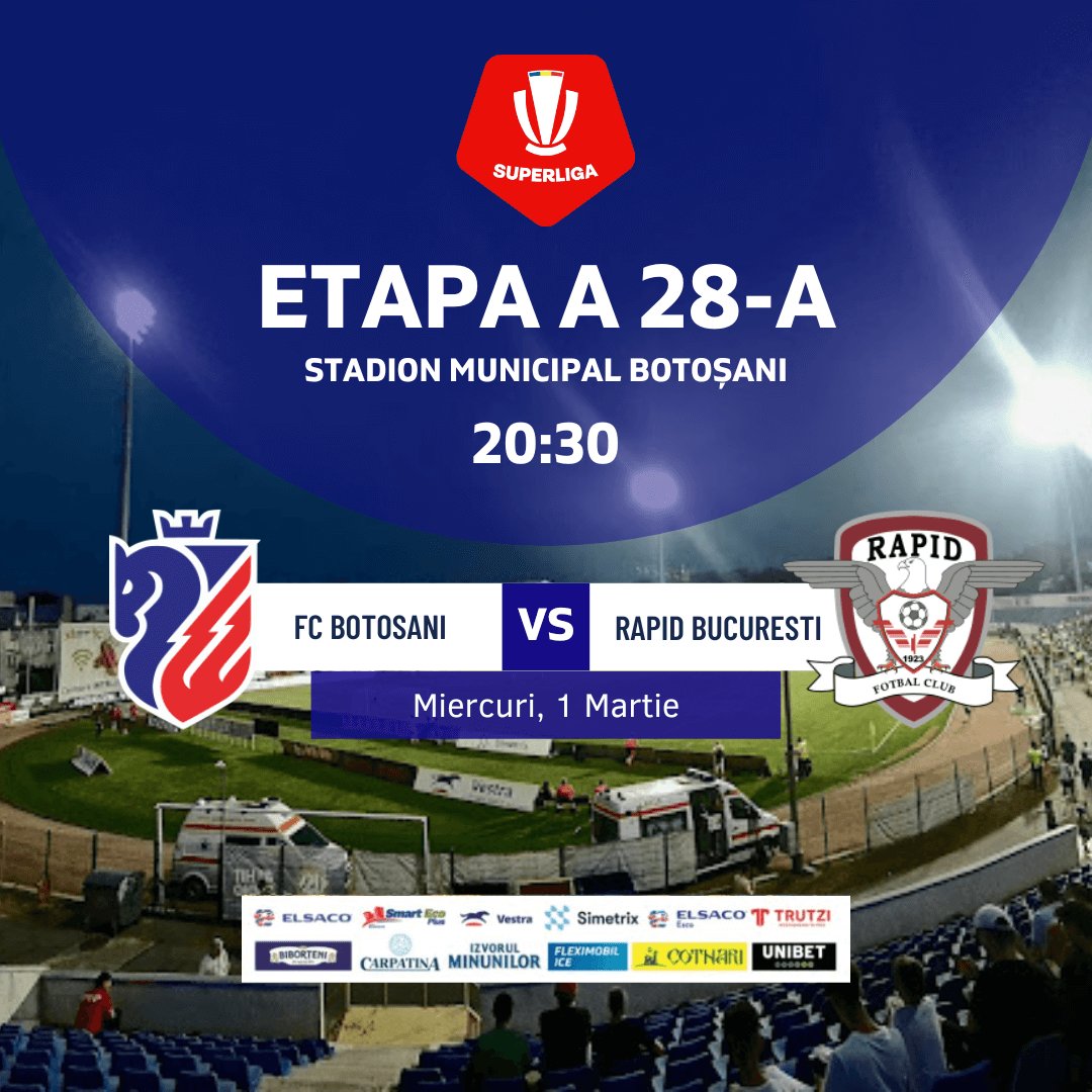 FC Botosani FC Rapid 1923 01 Mar 2023