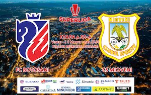 Bilete la  AFC Botosani - CS Mioveni - SUPERLIGA