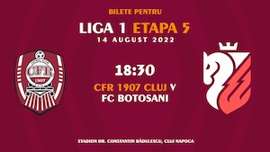 CFR 1907 Cluj - FC Botosani - SUPERLIGA