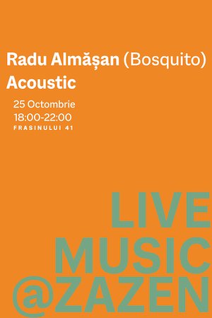 Concert Radu Almășan (Bosquito) Acoustic