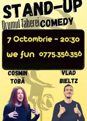 Bilete la  Stand-up Comedy: Cosmin Toba si Vlad Bieltz