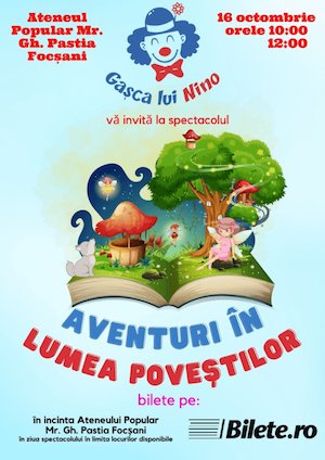 Bilete la Gasca lui Nino: Aventuri in lumea povestilor