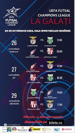 Bilete la UEFA Futsal Champions League