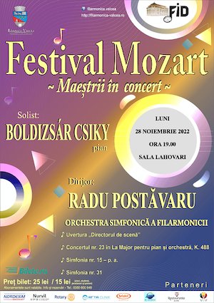 Bilete la  Festival Mozart - Maiestrii in Concert