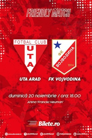 Bilete la  UTA Arad - FK Vojvodina Novi Sad