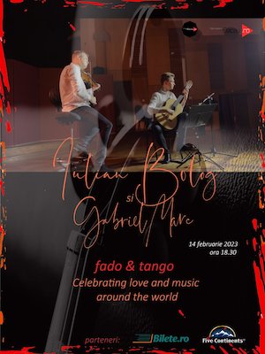 Seara de fado și tango cu Iulian Bolog și Gabriel Marc
