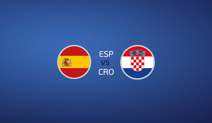 ESP VS CRO - Match Day 2