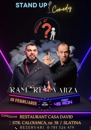 Bilete la Stand up Comedy - Ramore & Varza