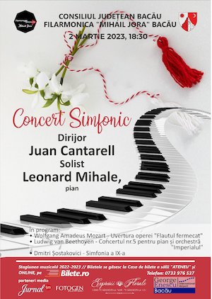 Bilete la Concert Simfonic - Filarmonica Bacau