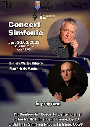 Bilete la  Concert simfonic Extraordinar la Filarmonica Pitesti