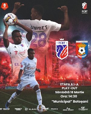 Bilete la  FC Botoșani – Chindia Târgoviște