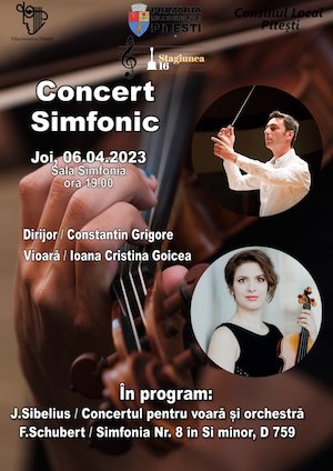 Concert simfonic Extraordinar la Filarmonica Pitesti