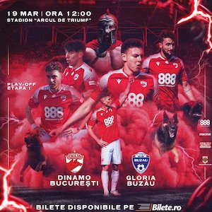 Bilete la  Dinamo Bucuresti - Gloria Buzau - Liga 2