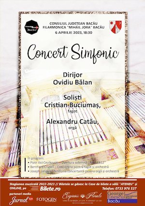 Bilete la Concert Simfonic - Filarmonica Bacau