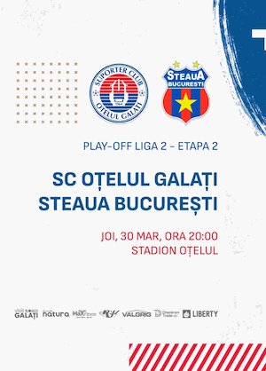 SC Oțelul Galați - CSA Steaua București