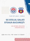 bilete SC Oțelul Galați - CSA Steaua București