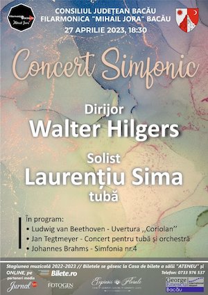 Bilete la  Concert Simfonic - Filarmonica Bacau