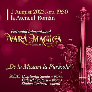 Bilete la  Festivalul Vara Magica
