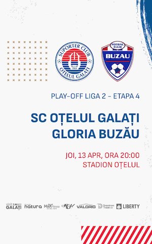 Bilete la  SC Otelul Galati - Gloria Buzau
