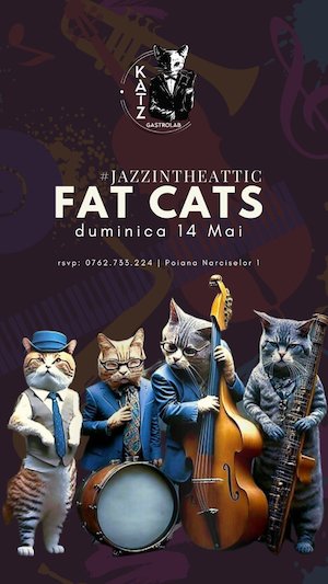 Bilete la  FAT CATS | Jazz in the attic